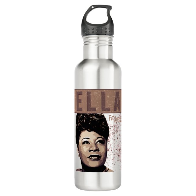 Ella Fitzgerald 710 Ml Water Bottle (Front)