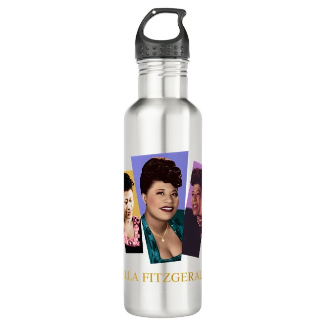 Ella Fitzgerald 710 Ml Water Bottle (Front)