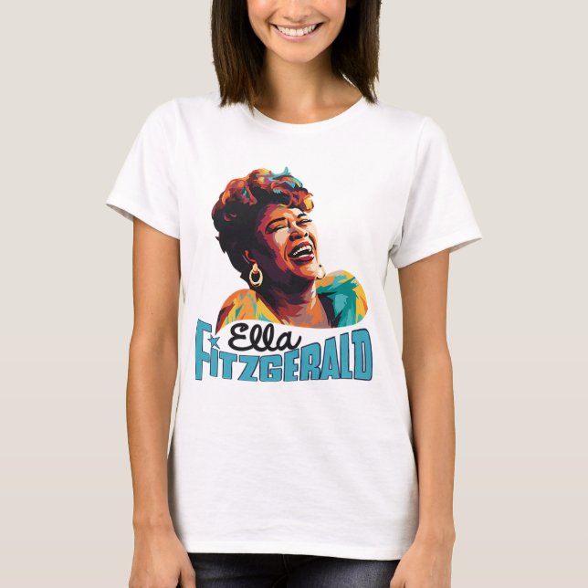 Ella Fitzgerald T-Shirt (Front)