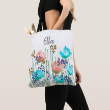 Ella Floral Monogram