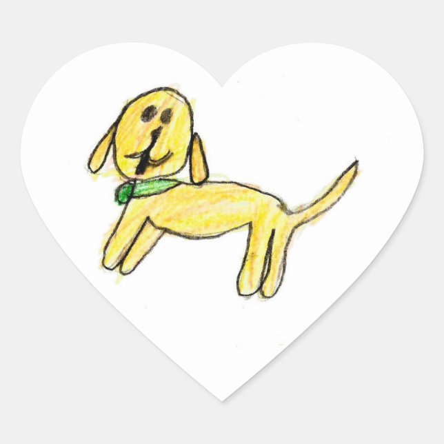 Ella: Heart Sticker (Front)