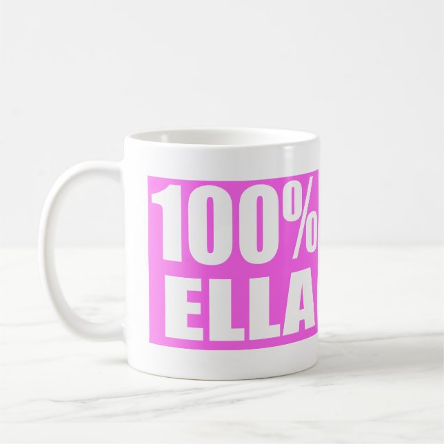 Ella name coffee mug (Left)