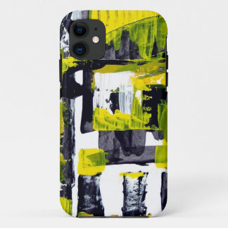 Elle-abstract-010-1620-Original-Abstract-Art-untit iPhone 11 Case