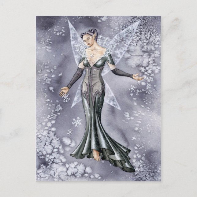 Elle neige postcard (Front)