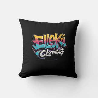 Elleki Clothing Throw Pillow