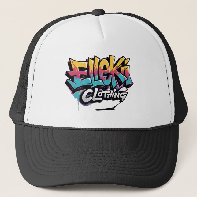 Elleki Clothing  Trucker Hat (Front)
