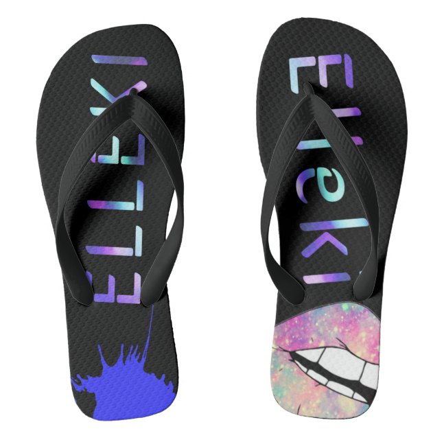 Elleki Women's Flip Flops (Footbed)