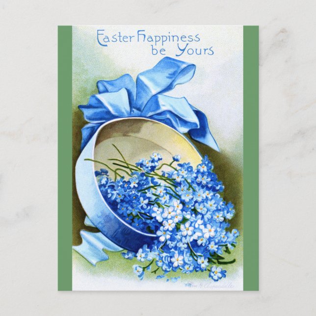 Ellen H. Clapsaddle: Box of Forget-Me-Not Postcard (Front)
