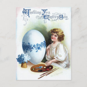 Ellen H. Clapsaddle: Easter Egg 3 Holiday Postcard