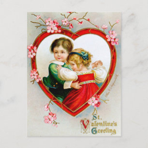 Ellen H. Clapsaddle: Secret in my Heart Postcard