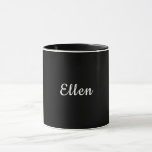 Ellen Name typography Personalised Gift Mug