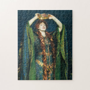 Ellen Terry as Lady Macbeth by John Singer Sargent Jigsaw Puzzle