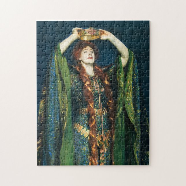 Ellen Terry as Lady Macbeth by John Singer Sargent Jigsaw Puzzle (Vertical)