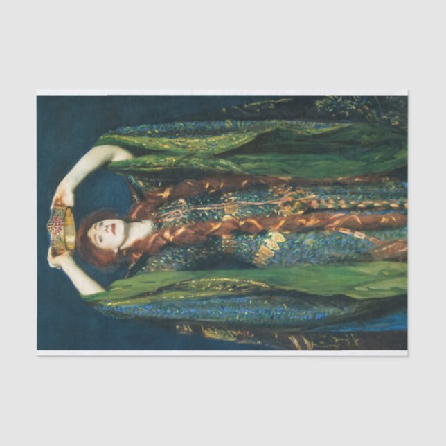 Ellen Terry as Lady Macbeth by John Singer Sargent Tissue Paper (Front)