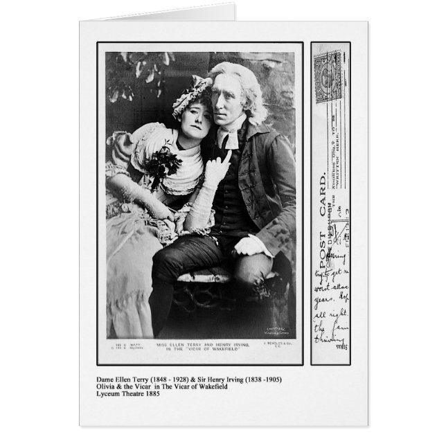 Ellen Terry & Henry Irving in The Vicar of Wakefie (Front)