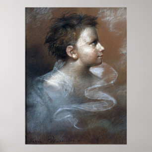 Ellenrieder - Portrait Of A Boy Poster