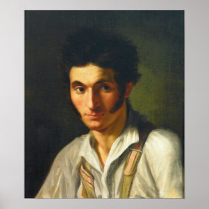 Ellenrieder - Portrait Of A Young Man Poster