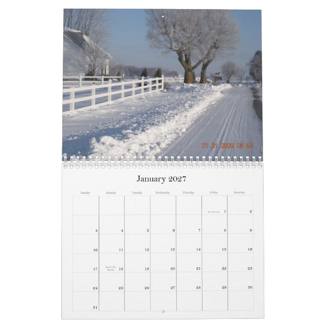 Eller Farm Calendar (Jan 2027)