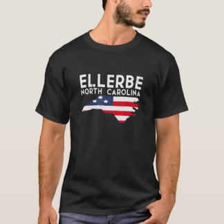 Ellerbe North Carolina USA State America Travel T-Shirt