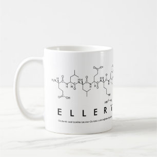 Ellery peptide name mug