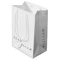 Ellesmere Minimalist Wedding Team Groom