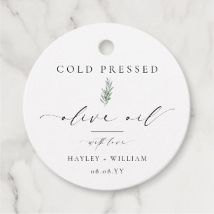 Ellesmere Olive Oil Favour Tags