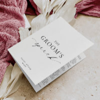 Ellesmere The Groom's Wedding Speech