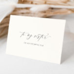 Ellesmere To My Sister Wedding Day Card<br><div class="desc">The Ellesmere wedding day card features a modern minimalist design on a white background for a clean and simple look. The script heading is an image that cannot be edited. All of the other text is fully editable. For more advanced customisation of this design, simply select the "Customise It" button...</div>