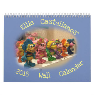Ellie Castellanos' 2018 Wall Calendar