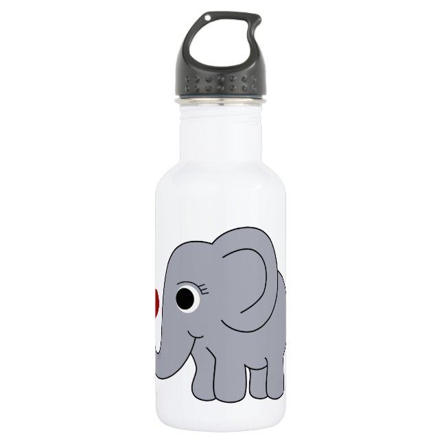 Ellie Elephant 532 Ml Water Bottle (Front)