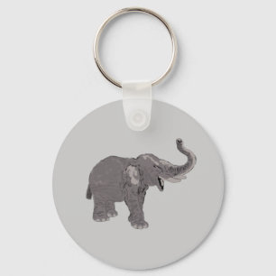 Ellie the Elephant Key Ring