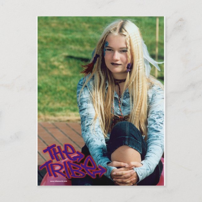 Ellie The Tribe Postcard (Front)