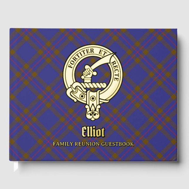 Elliot Family Reunion Guest Book (Front)