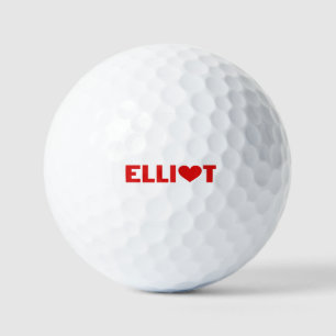 Elliot Love Golf Balls