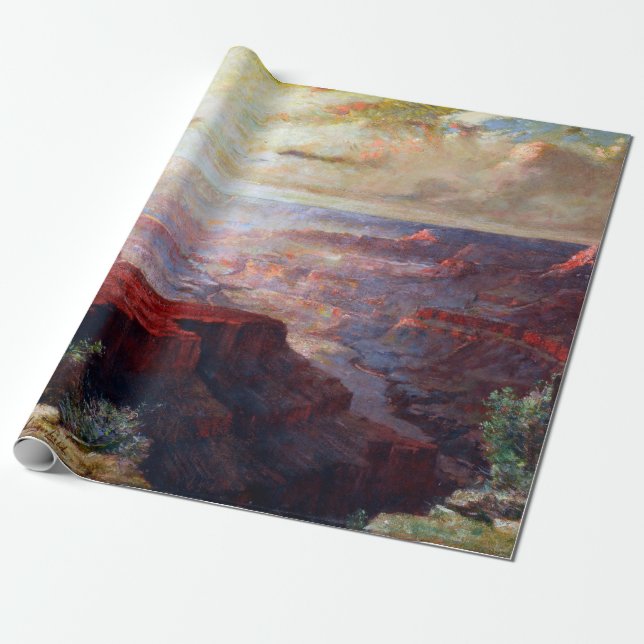Elliott Daingerfield The Grand Canyon Wrapping Paper (Unrolled)