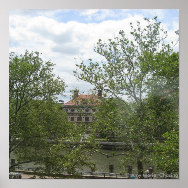 Ellis Island Dorms Poster (Front)