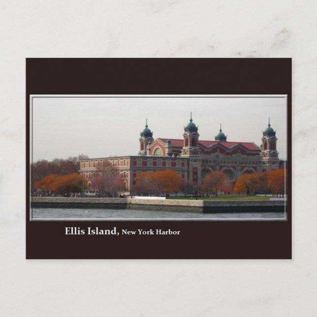 Ellis Island Postcard (Front)