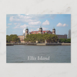 Ellis Island Postcard