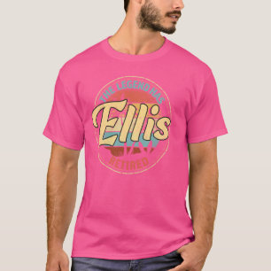 Ellis Legend Has Retired Personalised Retirement T-Shirt