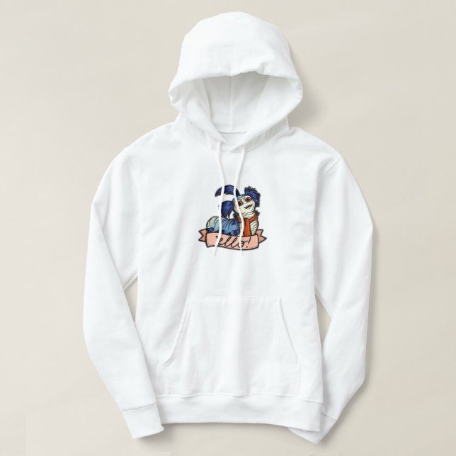 Ello - Labyrinth Worm Hoodie (Design Front)