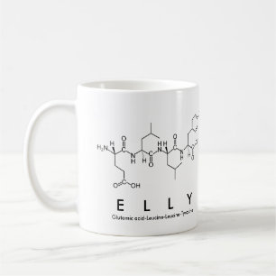 Elly peptide name mug