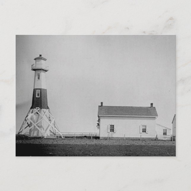 Elm Tree Beacon Lighthouse Postcard (Front)