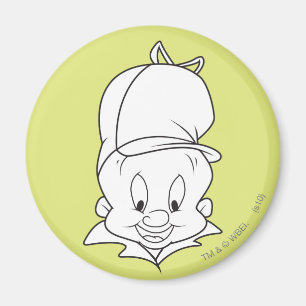 ELMER FUDD™ Head Shot Magnet
