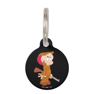 ELMER FUDD™ Scared Pose Pet Tag