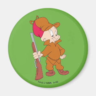 ELMER FUDD™ With Gun Magnet