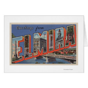 Elmira, New York - Large Letter Scenes