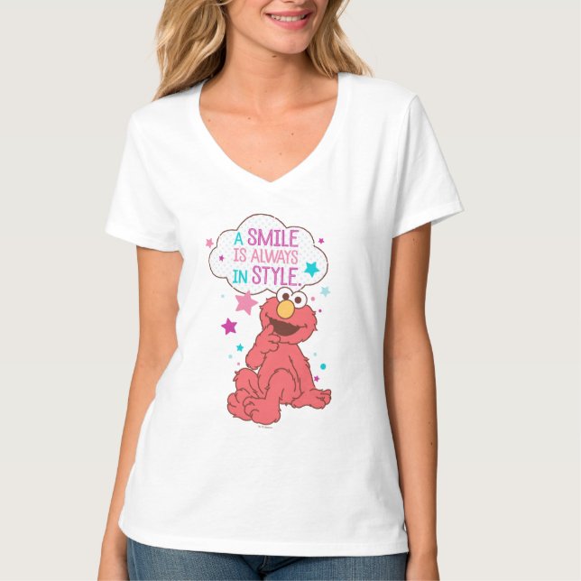 Elmo | A Smile is Always in Style T-Shirt (Front)
