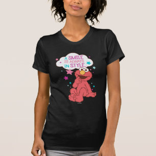 Elmo   A Smile is Always in Style T-Shirt