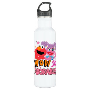 Elmo & Abby   Wow So Adorable 710 Ml Water Bottle