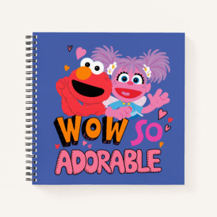 Elmo & Abby   Wow So Adorable Notebook